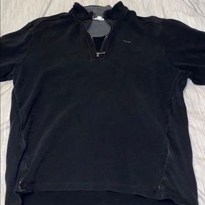 Calvin Klein quarter zip up sweatshirt